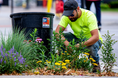 Downtown Omaha Green Replanting